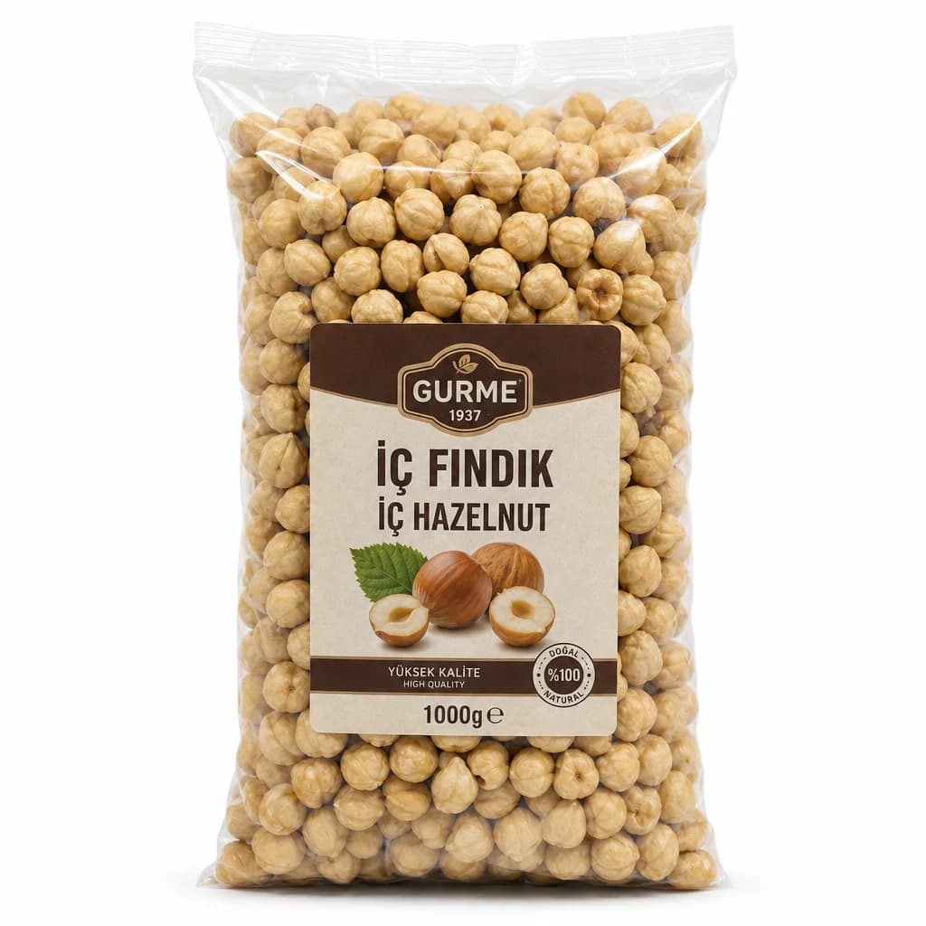 Hazelnoten 1000 g